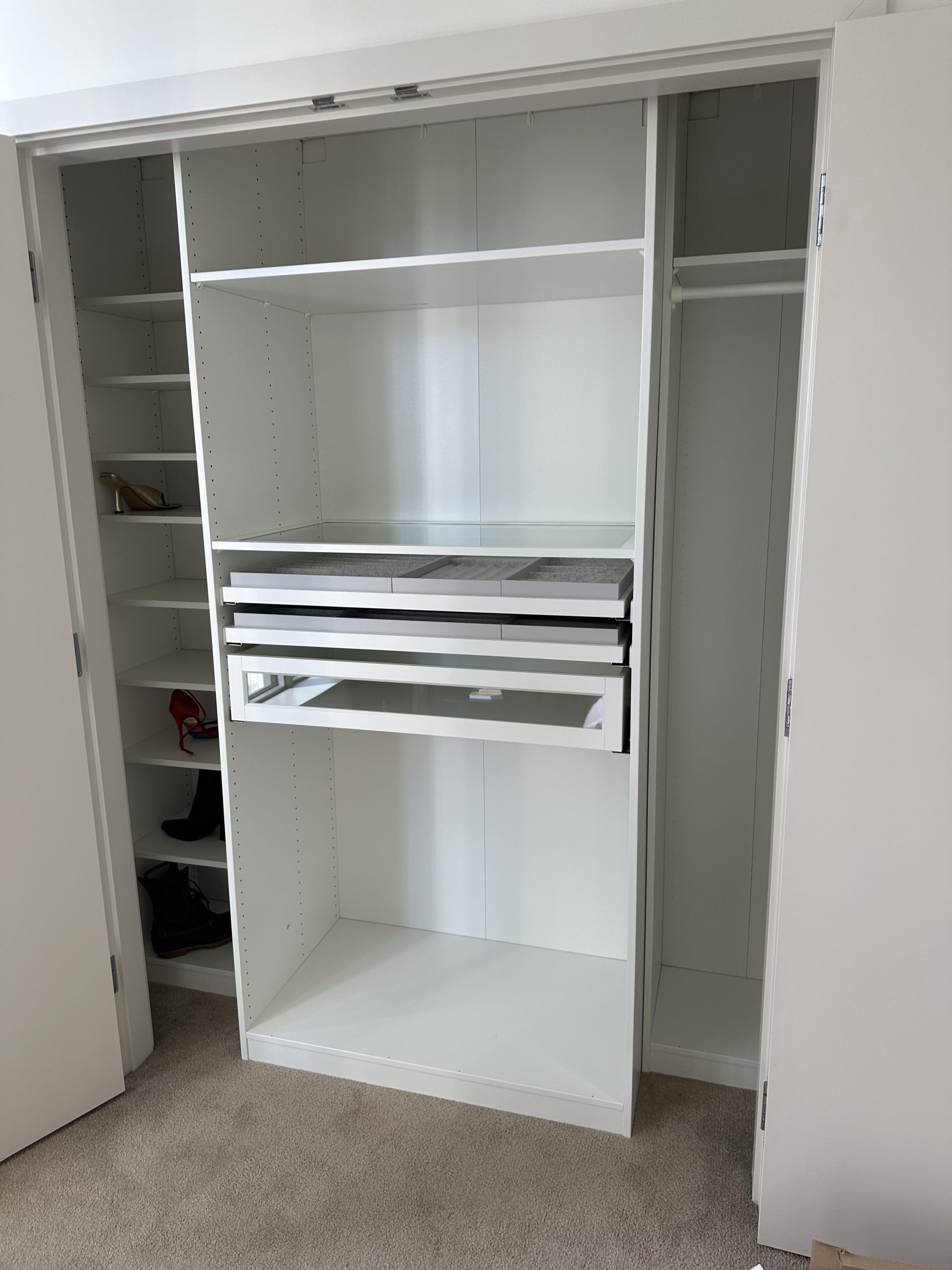 Sorting IKEA PAX hardware